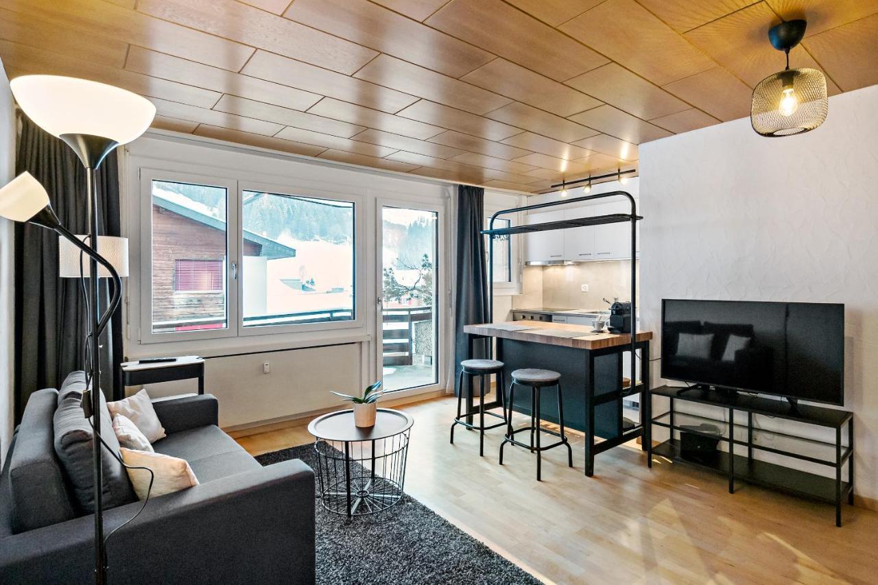 Apartment Next To Titlis Station Engelberg Exterior foto